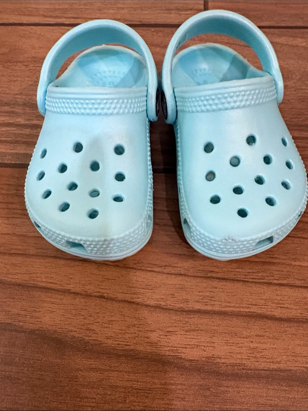 Crocs light blue size C6